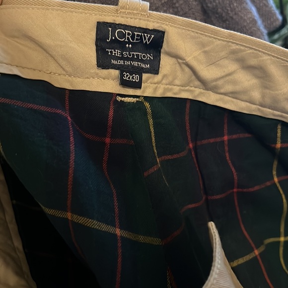 J crew mens fleece lined pants - Picture 2 of 2